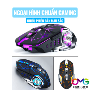 Chuột Chơi Game Blueooth Click Silent - Hình ảnh 2