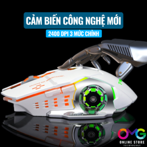 Chuột Chơi Game Blueooth Click Silent - Hình ảnh 6
