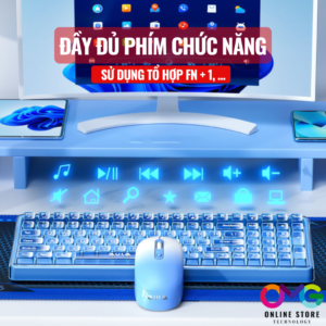 Combo Phím Và Chuột Không Dây AULA AC210 - Hình ảnh 6
